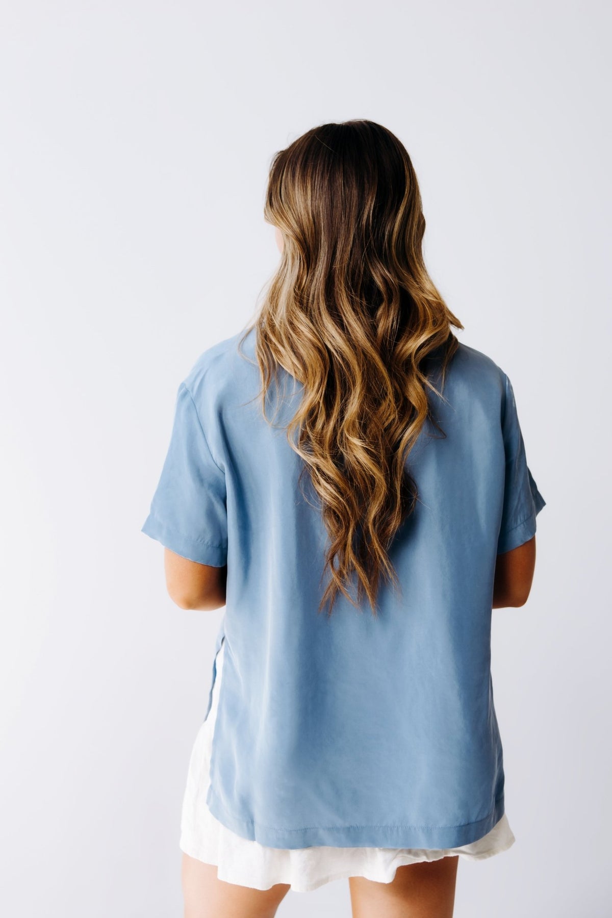 Washable Silk Button Down Shirt - Shop Avnu