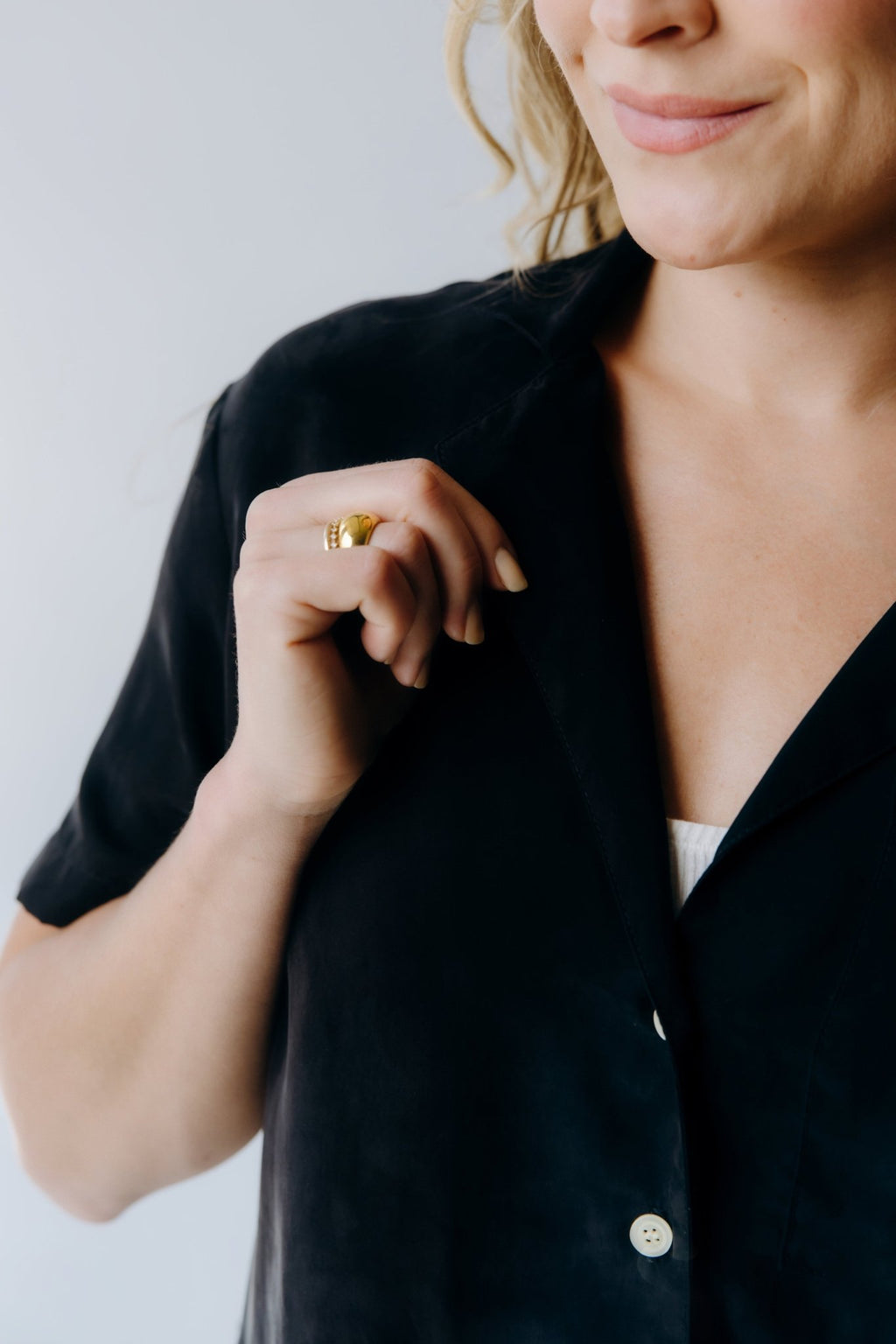 Washable Silk Button Down Shirt - Shop Avnu