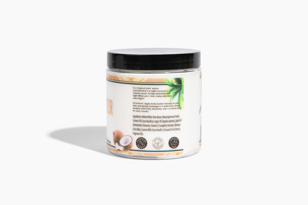 Coconut Whipped Body Butter – Deep Moisture & Soft Skin
