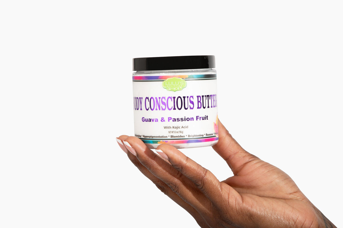 Guava Passionfruit Kojic Whipped Body Butter – Uneven Looking Skin
