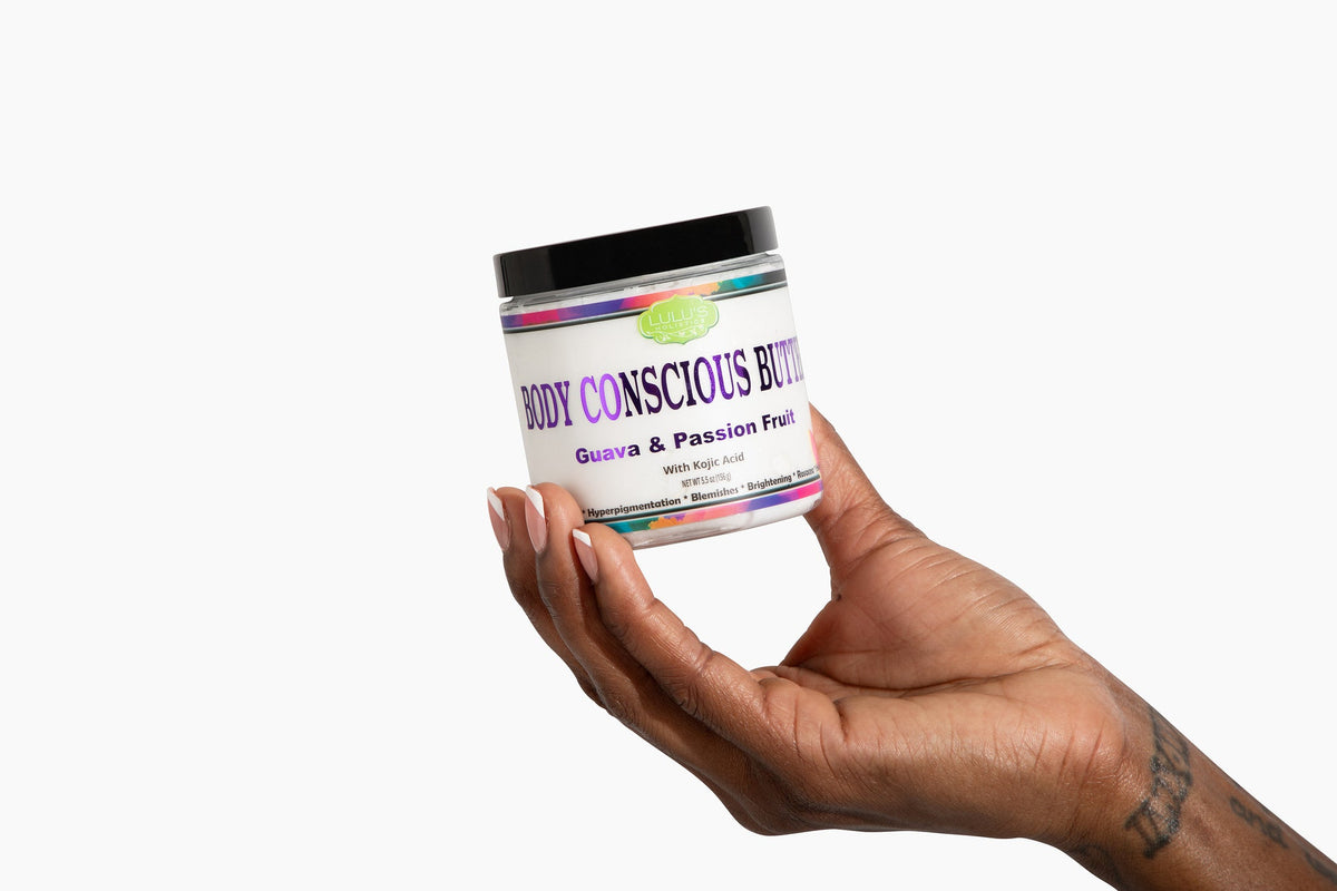 Guava Passionfruit Kojic Whipped Body Butter – Uneven Looking Skin