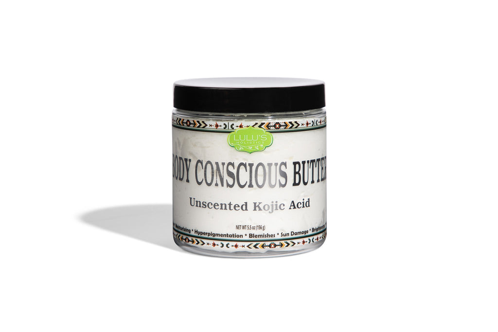 Unscented Kojic Whipped Body Butter – Smooth, Even-Looking Skin