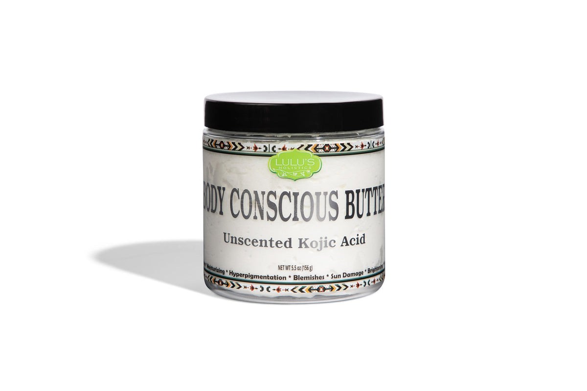 Unscented Kojic Whipped Body Butter – Smooth, Even-Looking Skin