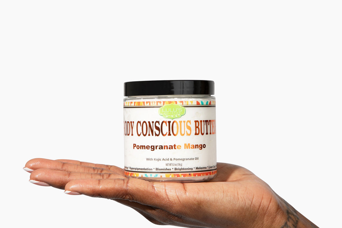 Pomegranate Mango Kojic Whipped Body Butter – Uneven-Looking Skin