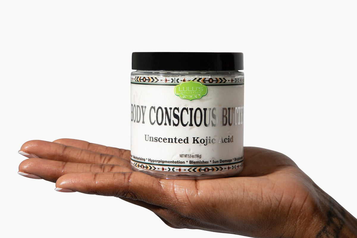 Unscented Kojic Whipped Body Butter – Smooth, Even-Looking Skin