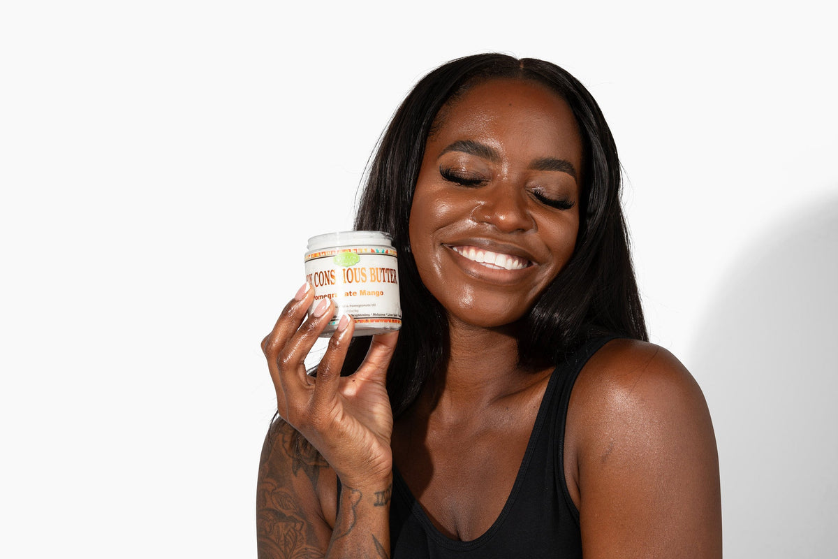 Pomegranate Mango Kojic Whipped Body Butter – Uneven-Looking Skin