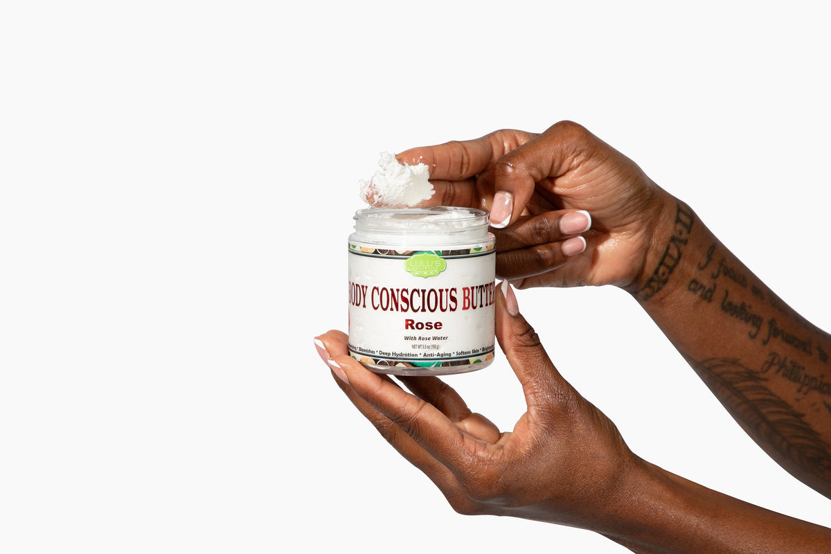 Rosewater Whipped Body Butter – Hydrating, Skin-Softening Care