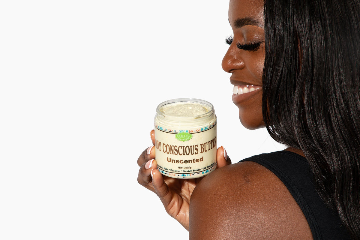 Unrefined Unscented Whipped Body Butter – Pure, Balanced Moisture