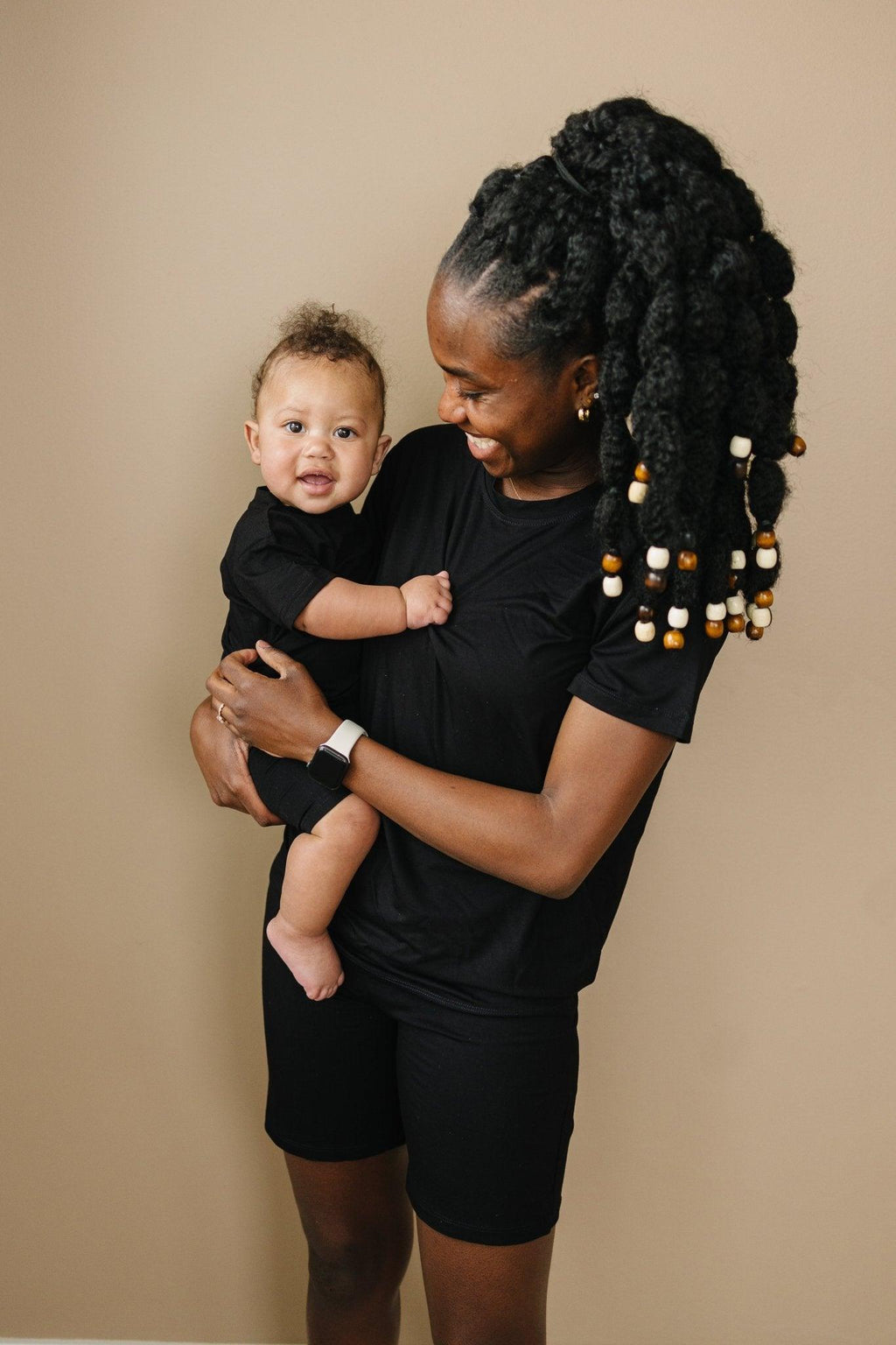 Women's Bamboo Tee & Bike Shorts - sold as separates - Shop Avnu