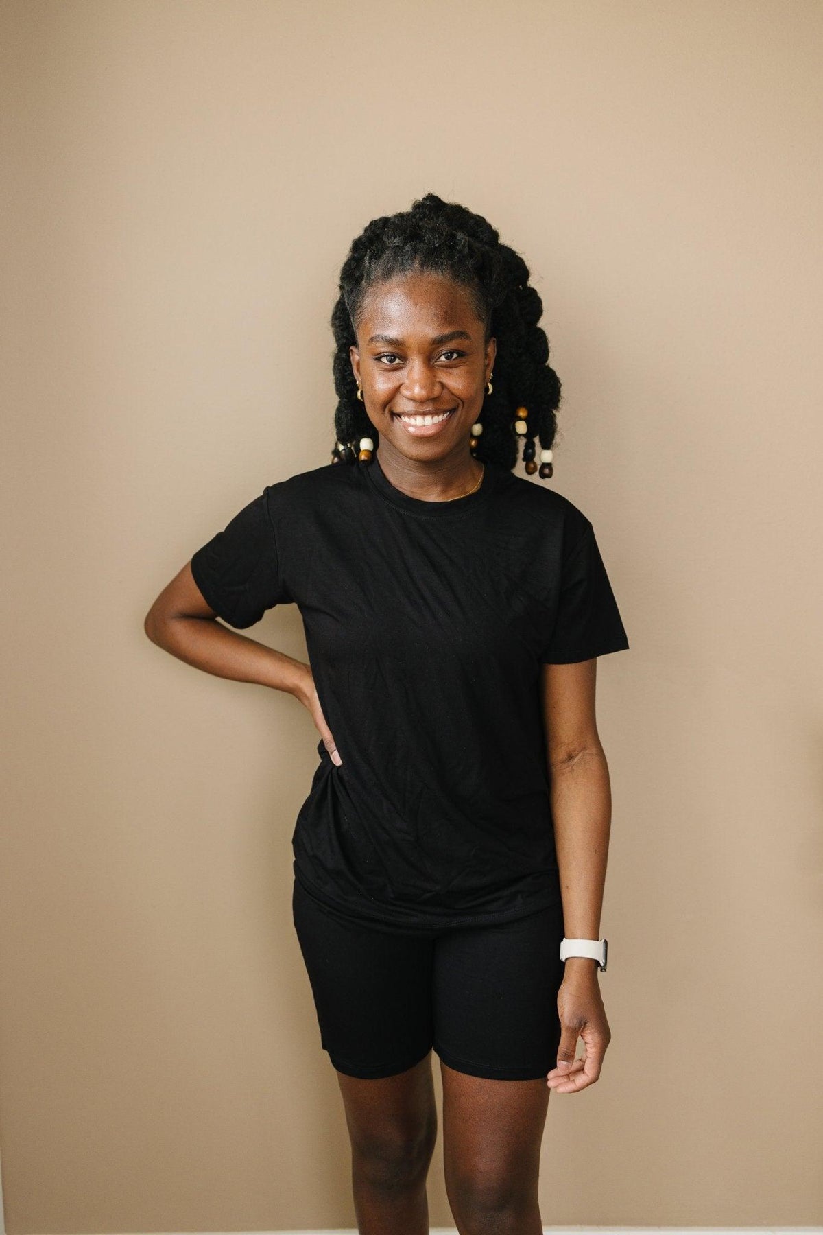 Women's Bamboo Tee & Bike Shorts - sold as separates - Shop Avnu