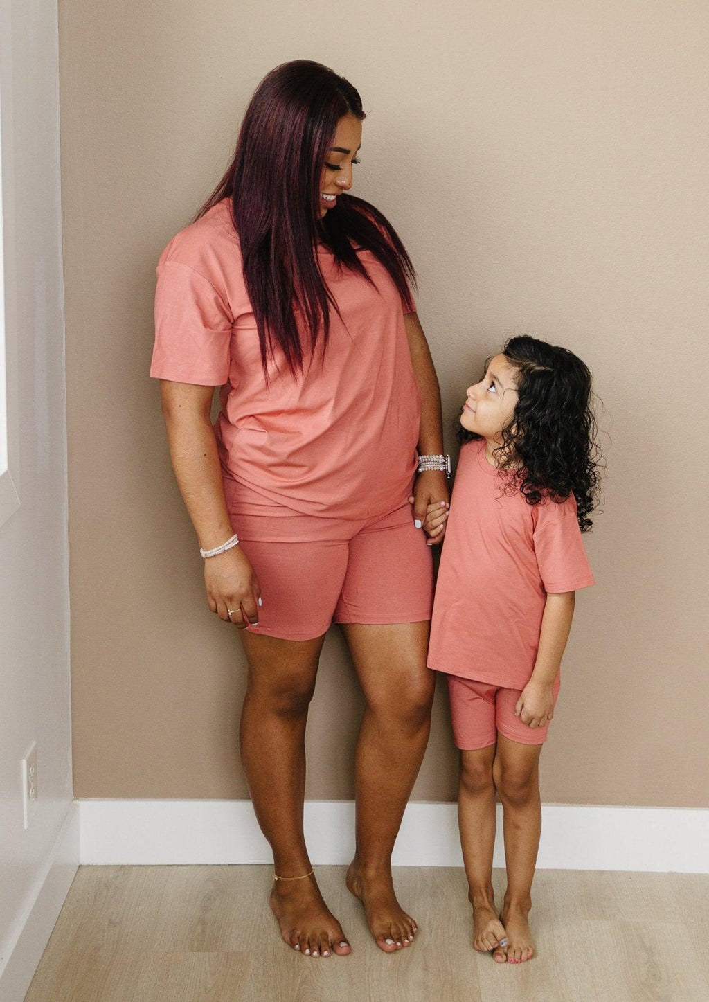 Women's Bamboo Tee & Bike Shorts - sold as separates - Shop Avnu