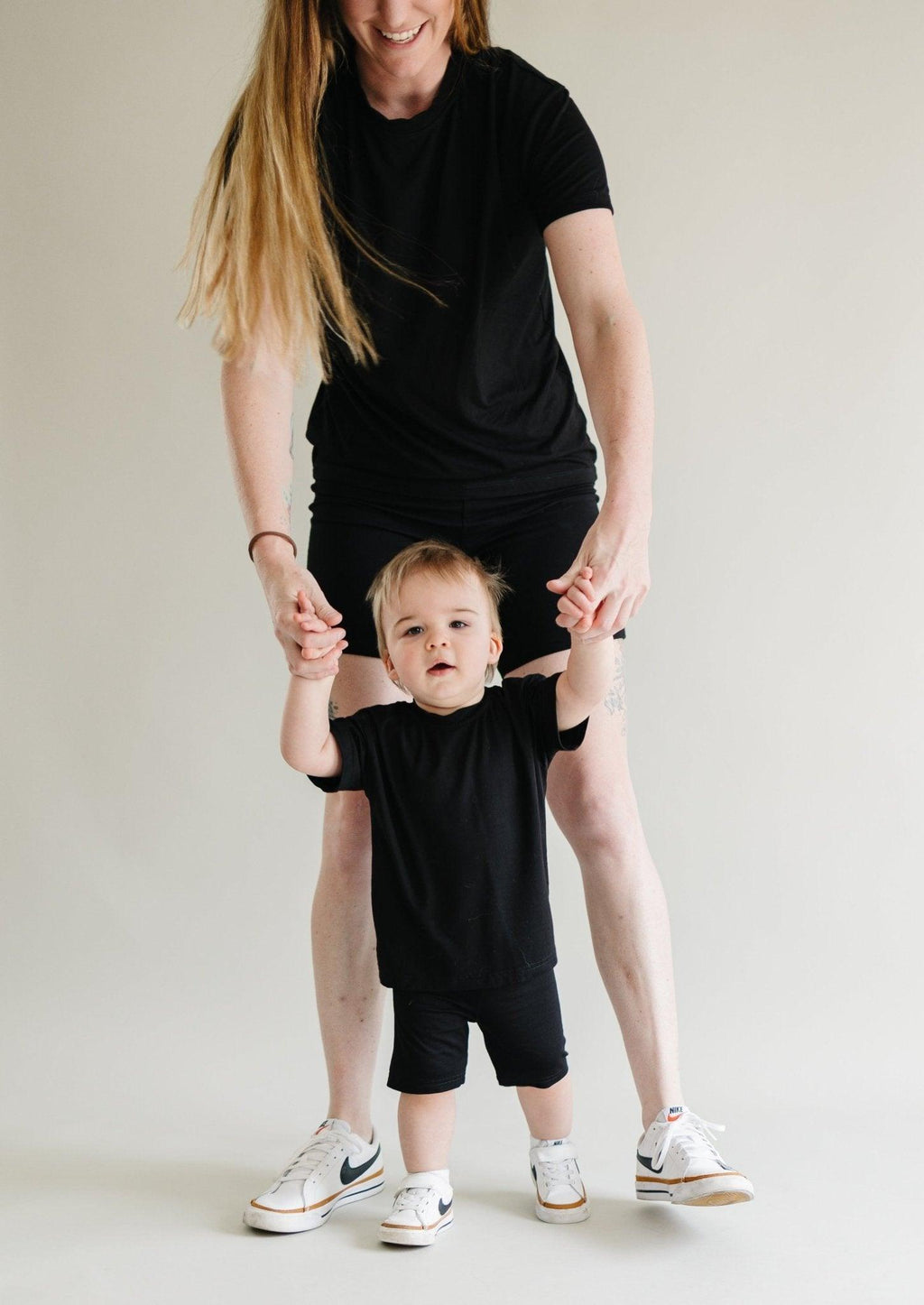 Women's Bamboo Tee & Bike Shorts - sold as separates - Shop Avnu