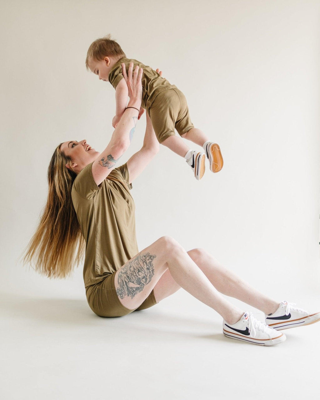 Women's Bamboo Tee & Bike Shorts - sold as separates - Shop Avnu