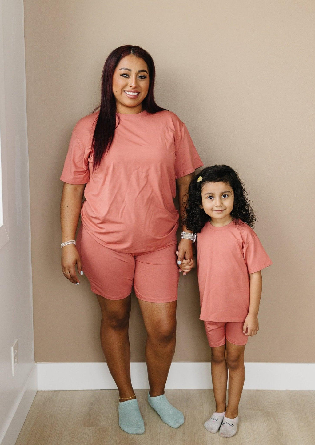 Women's Bamboo Tee & Bike Shorts - sold as separates - Shop Avnu