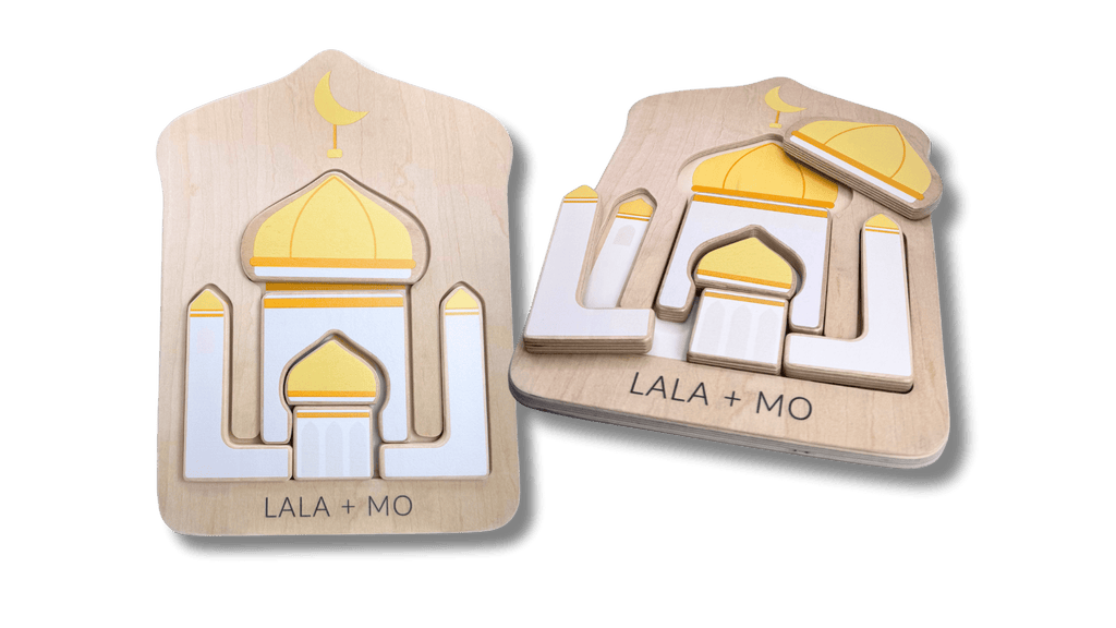Chunky Islamic Block Puzzles (Set of FOUR) - Shop Avnu