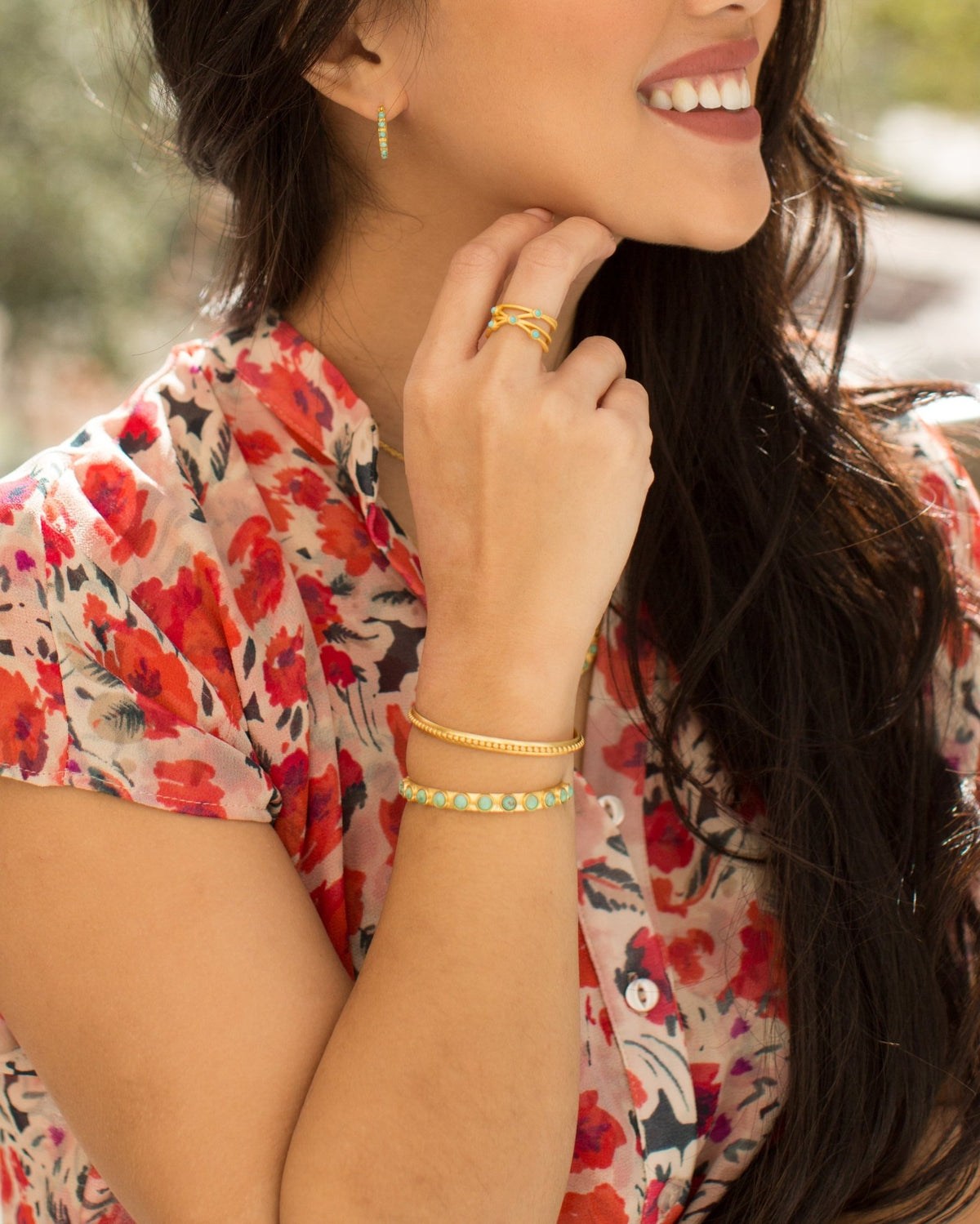 Studded Bangle - Shop Avnu